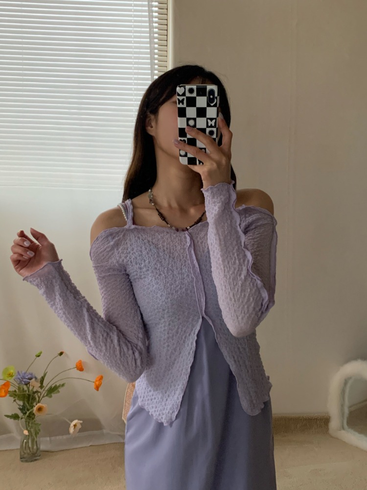 [Top] Bella off-shoulder blouse / 2 colors