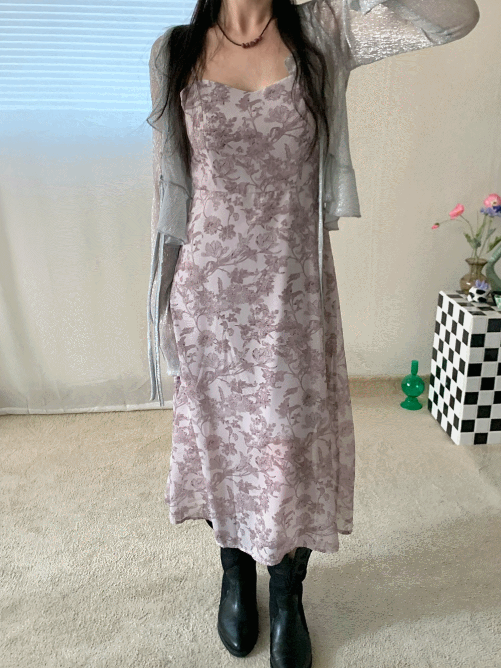 [SAMPLE SALE] [Dress] Elizabeth vintage dress / 2 colors